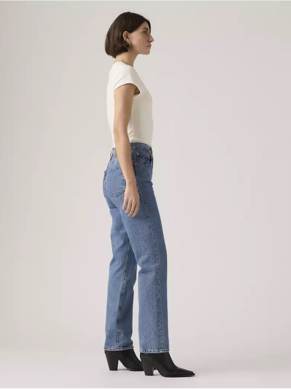 Levi's 501 90’s Straight Leg Jeans in Blue Denim